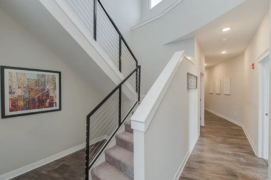  Stairs in a modern apartment