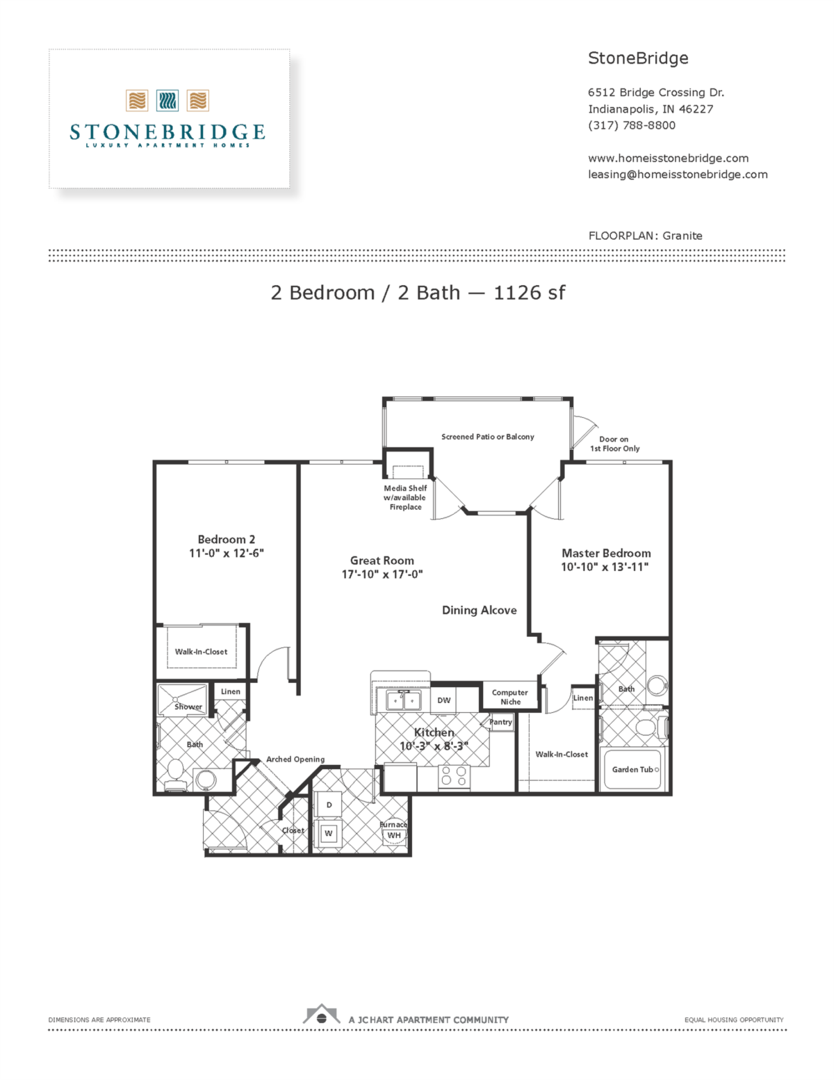 Granite 2 floor plan Granite 2 floor plan