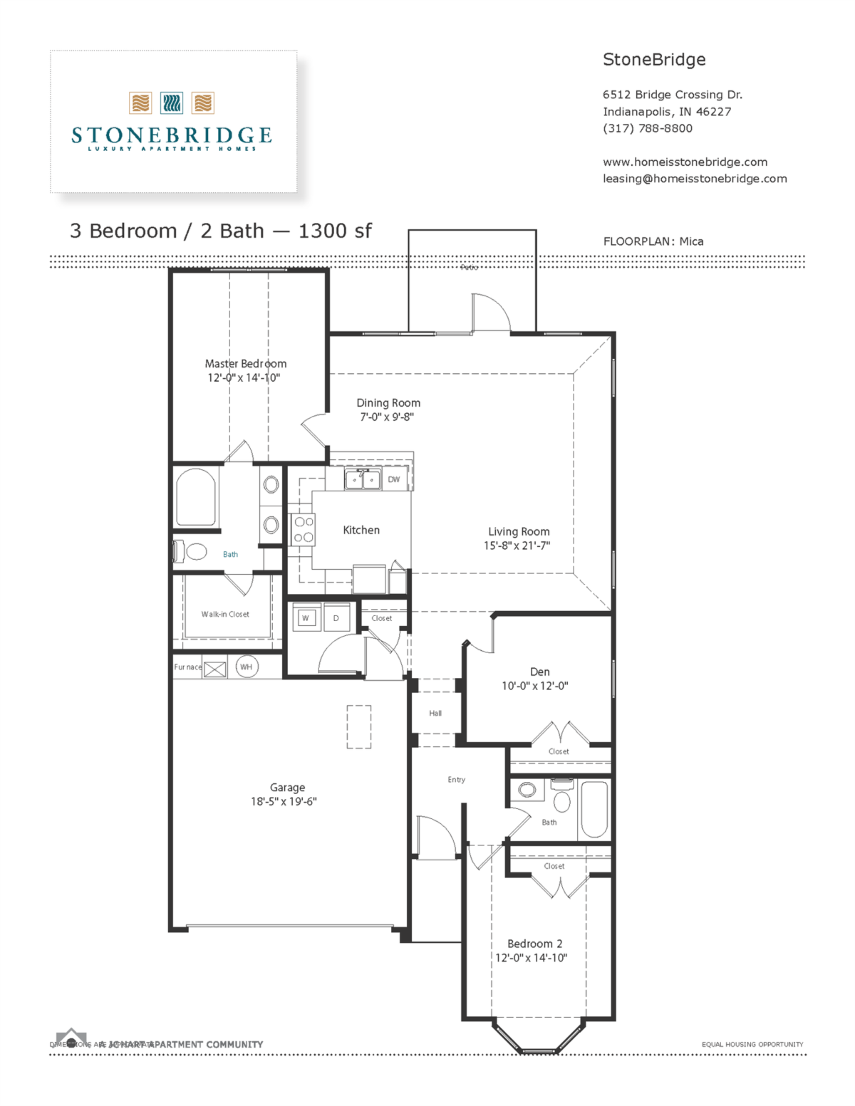 Mica floor plan