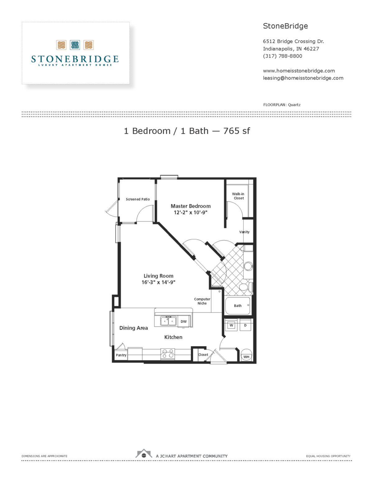 Quartz floor plan Quartz floor plan